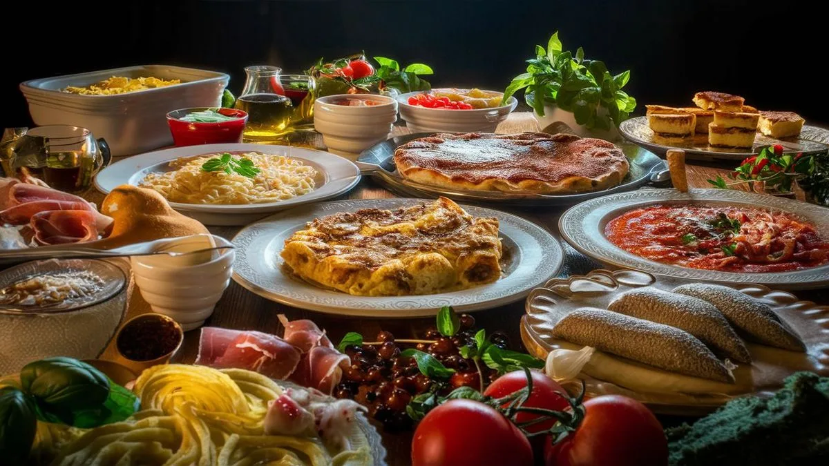 Italské jídlo recepty