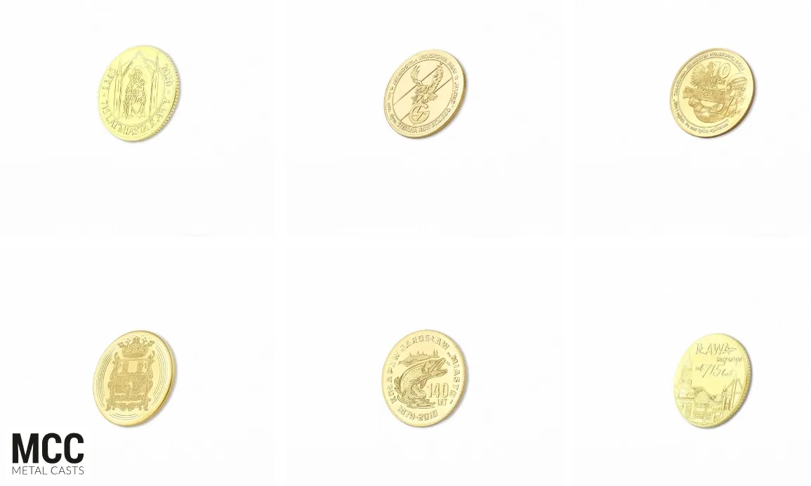 výroba mincí na zakázku